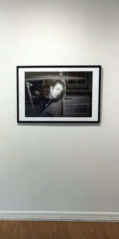 The Clash arrive at JFK - Joe Strummer getting into a taxi, 1981