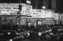 The Deuce Movie Marquees 42nd St -  Fine Art Limited Edition Black & White Print