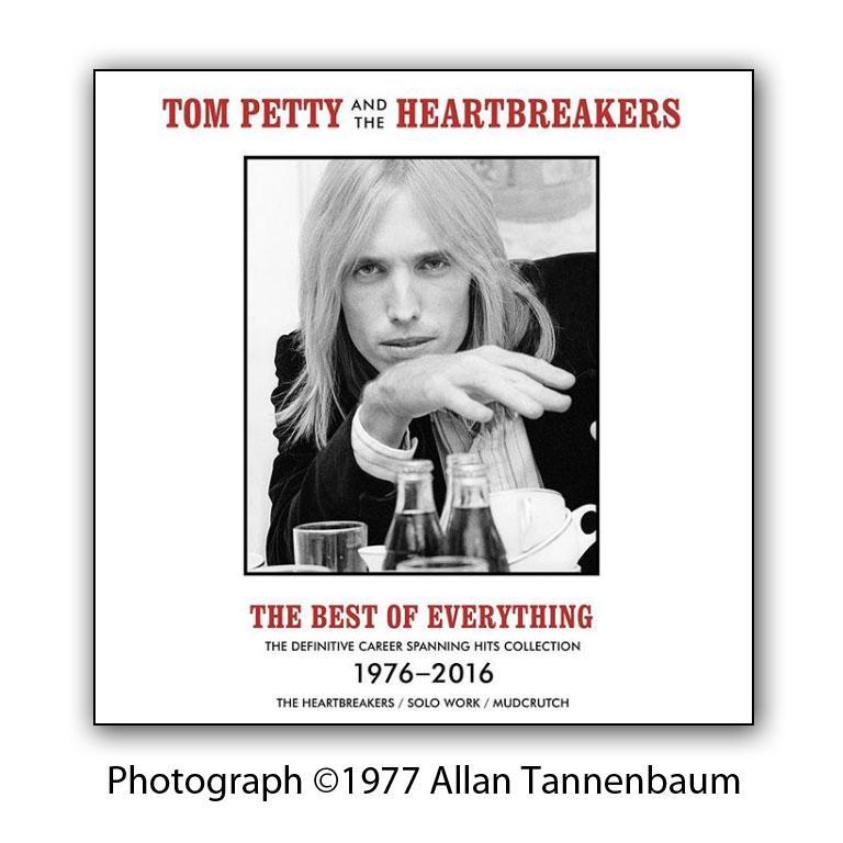 Tom Petty Portrait - Archival Fine Art Limited Edition Black and White Print - Photograph by Allan Tannenbaum