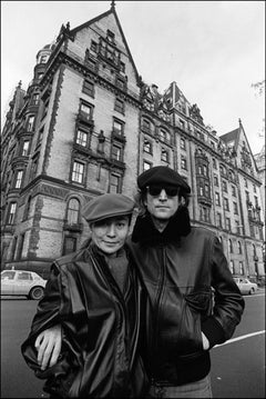 Yoko Ono and John Lennon, Dakota Apartments, NYC, November 21, 1980