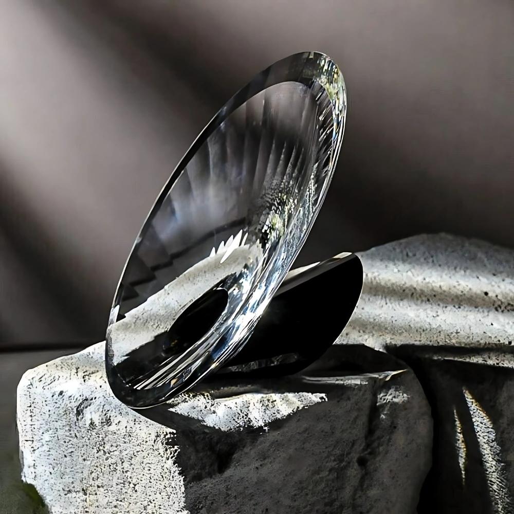 All'EDEN Handmade Crystal Decorative Bowl – Black & Clear Art Glass Centerpiece for Modern Interiors

Discover the All'EDEN Handmade Crystal Decorative Bowl, a bold expression of artisan crystal craftsmanship and contemporary design. Handcrafted by