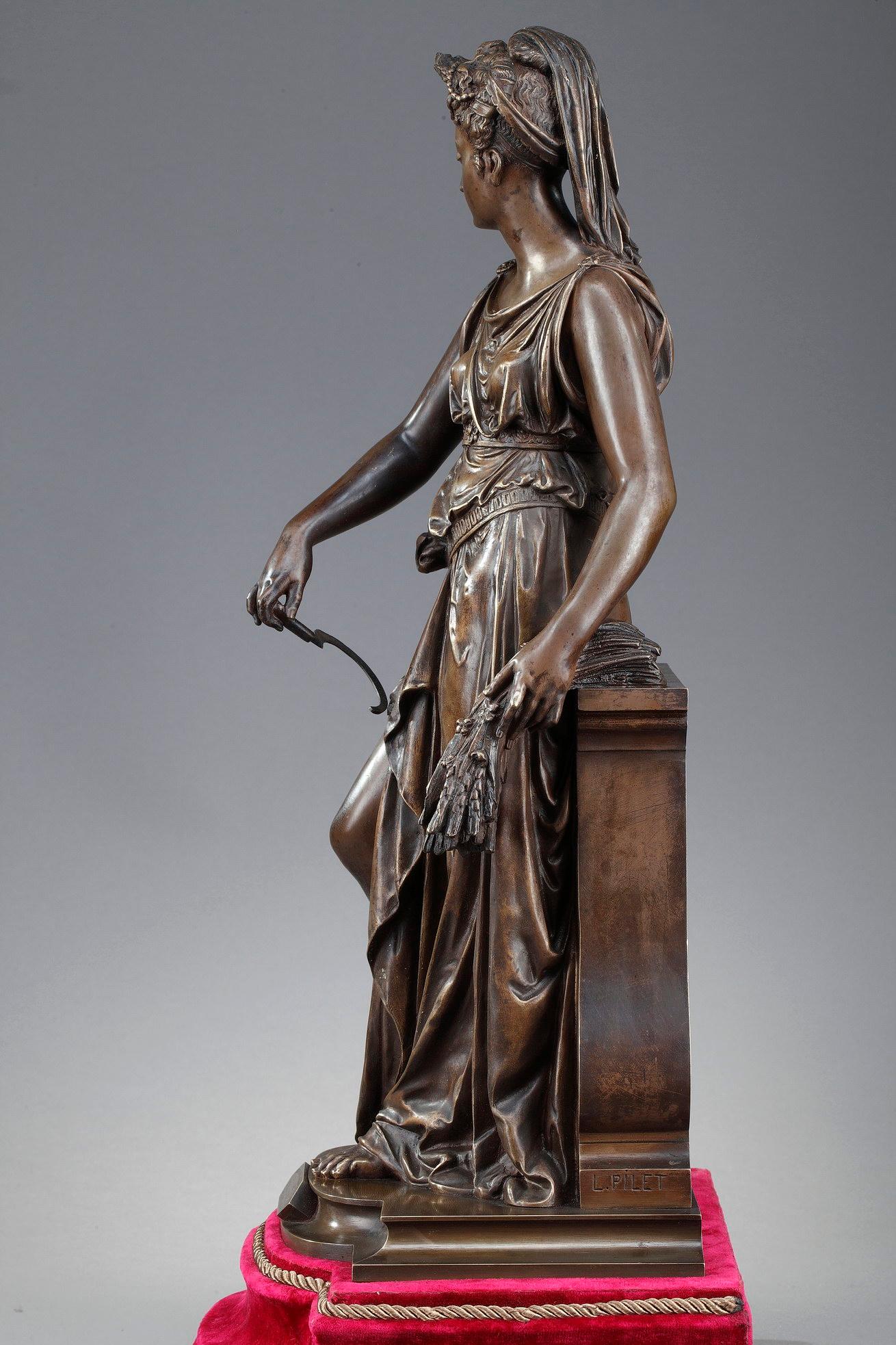 French Allegorical Subject in Bronze, 