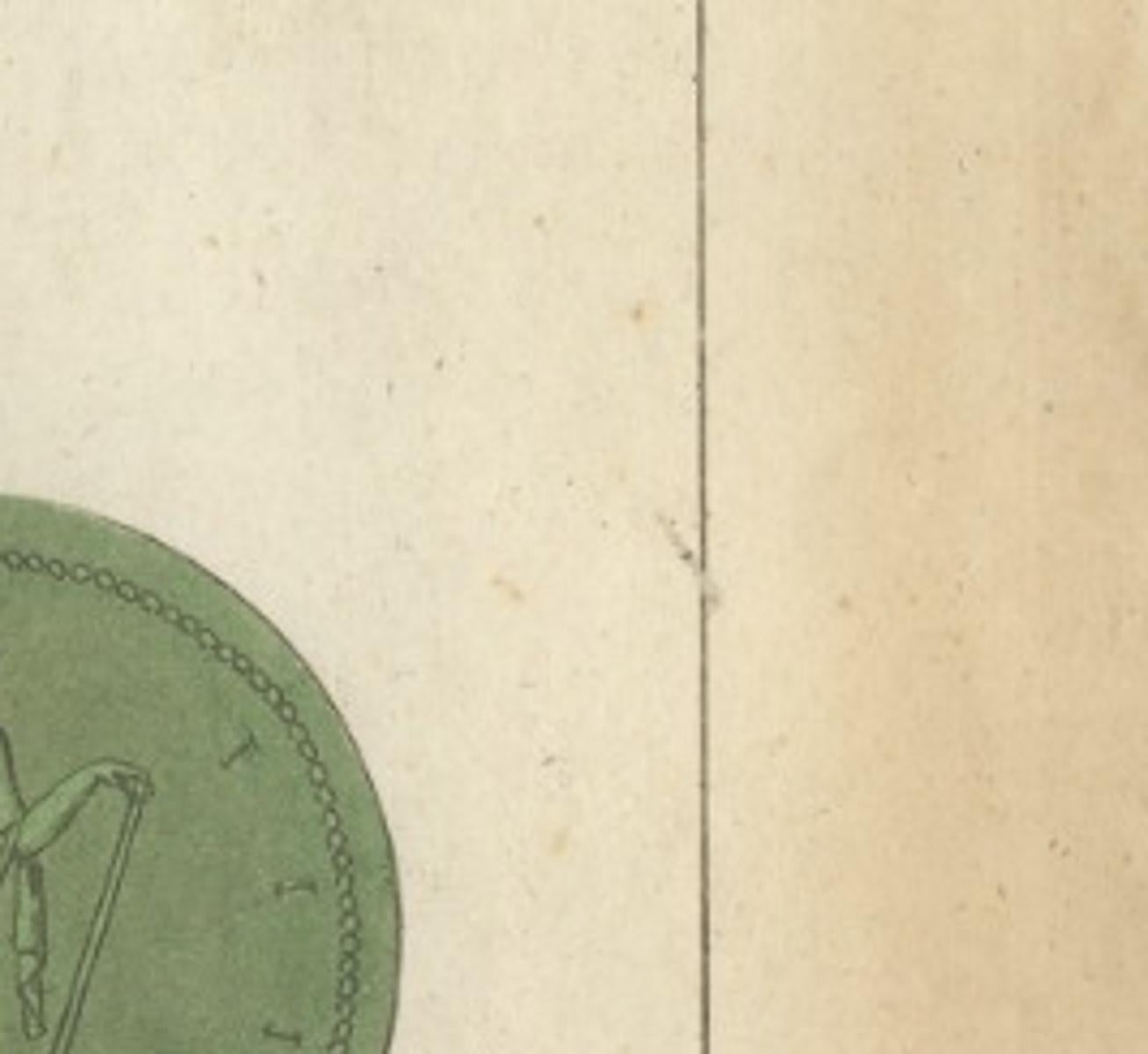 Allegories of the Cities of Asia – Antique Hand-Colored Print, Ferrario, 1815