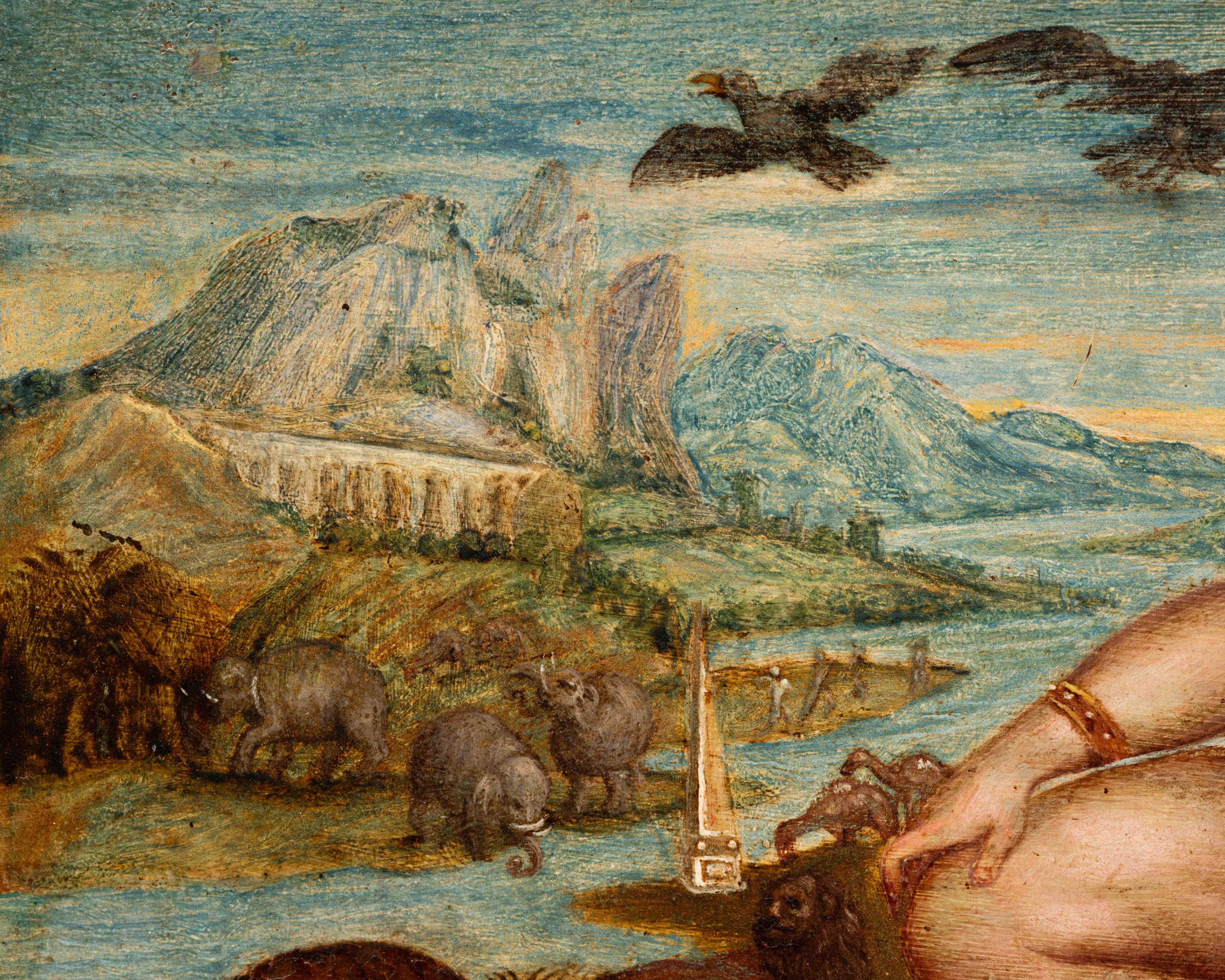 Rinascimento Allegoria dell'Africa - XVI secolo in vendita