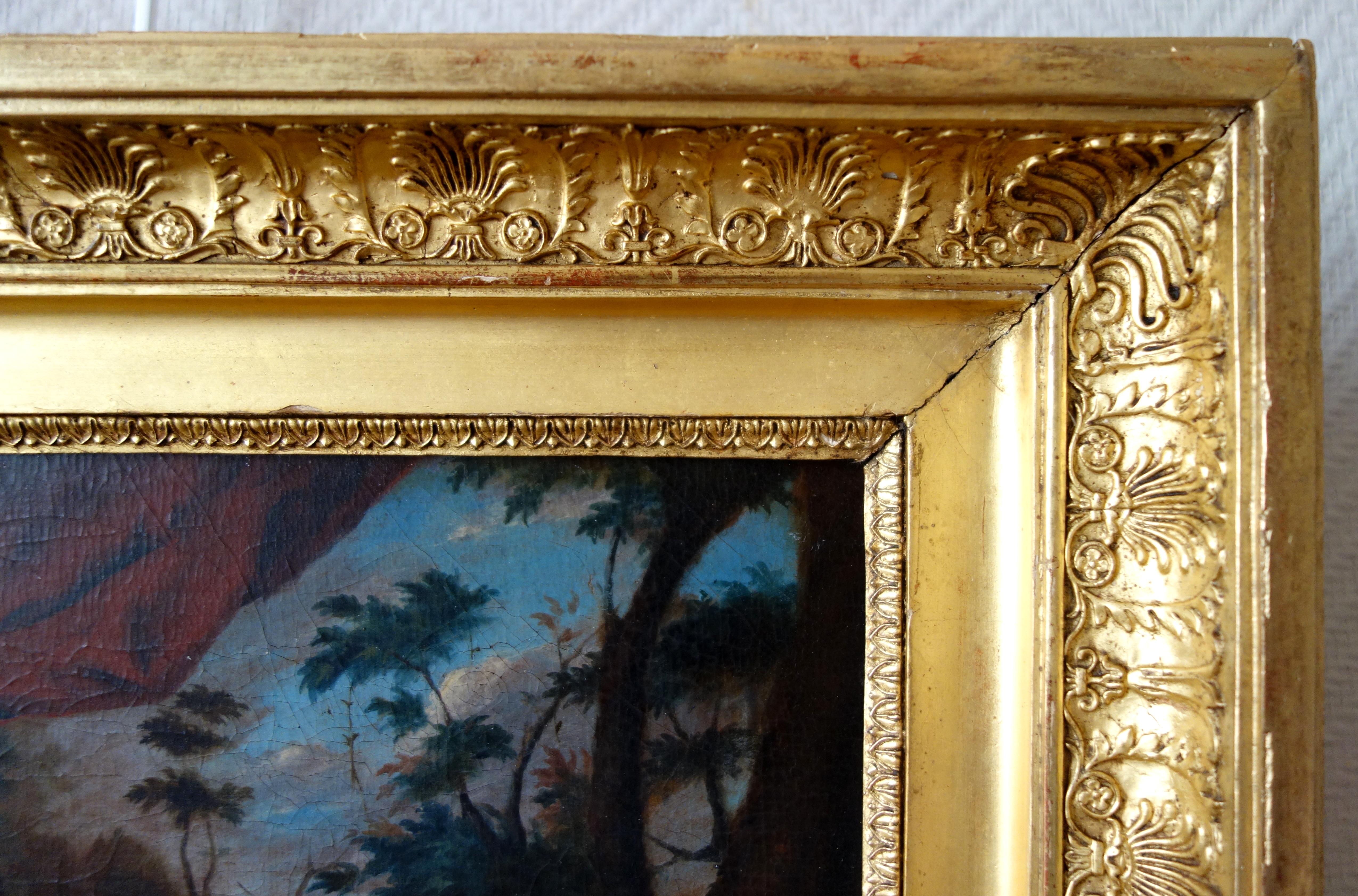 Allégorie de la peinture, début du XVIIIe siècle, école française - huile sur panneau en vente 6