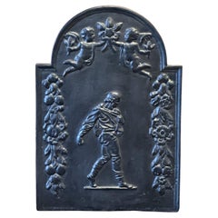 Allegory of Peace with Sower Fireback / Backsplash, 17-18th Century