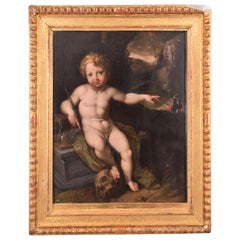 Allegoria del tempo. Olio su pannello. Circolo di Jacob de Backer (atti 1571-1585).