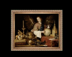 Allegory of Vanity, After Baroque Oil Painting by Antonio de Pereda