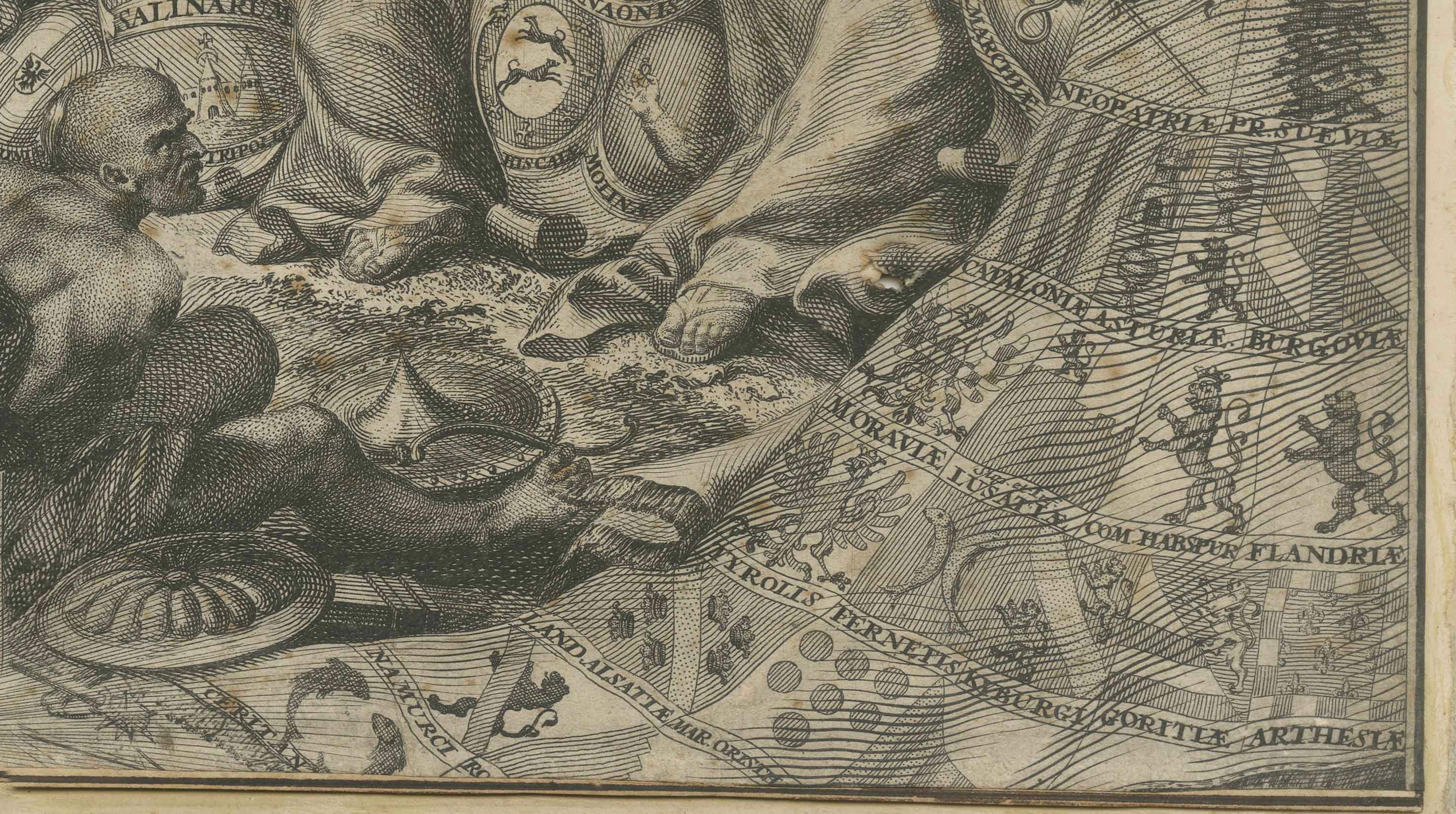 Allegory on the Reign of Habsburg Emperor Charles VI, Holy Roman Emperor, c.1720