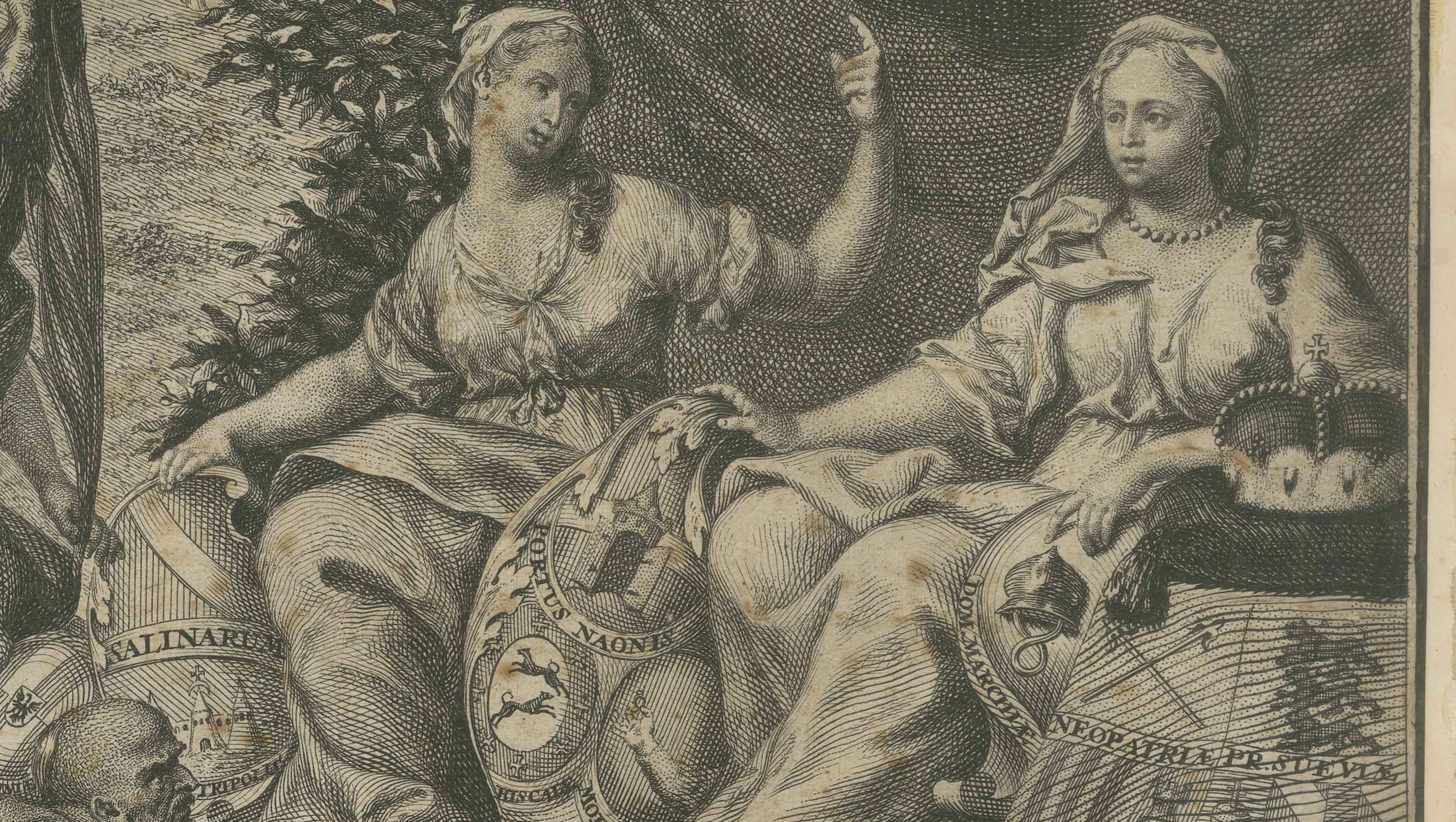 Allegory on the Reign of Habsburg Emperor Charles VI, Holy Roman Emperor, c.1720