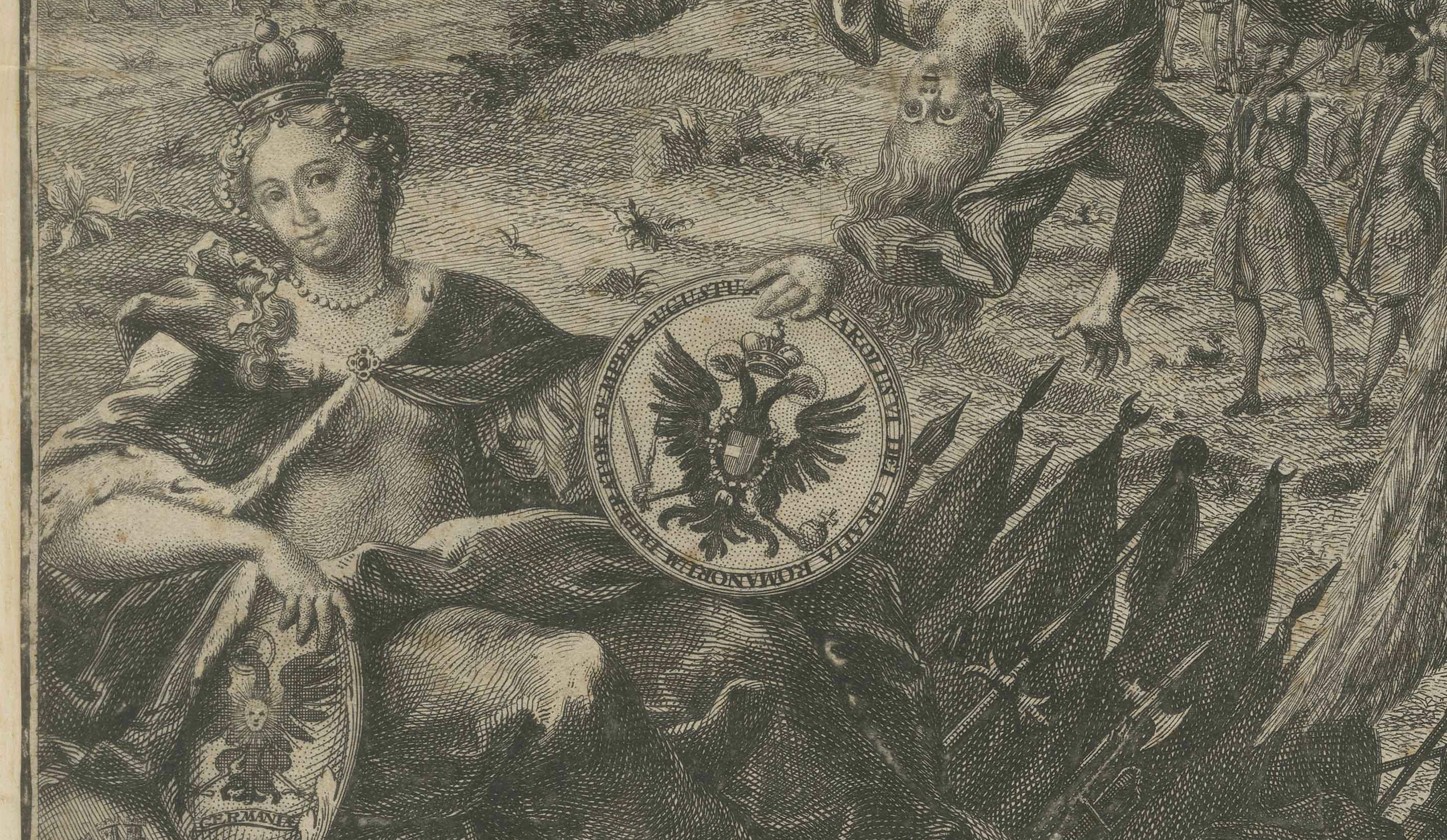 Allegory on the Reign of Habsburg Emperor Charles VI, Holy Roman Emperor, c.1720