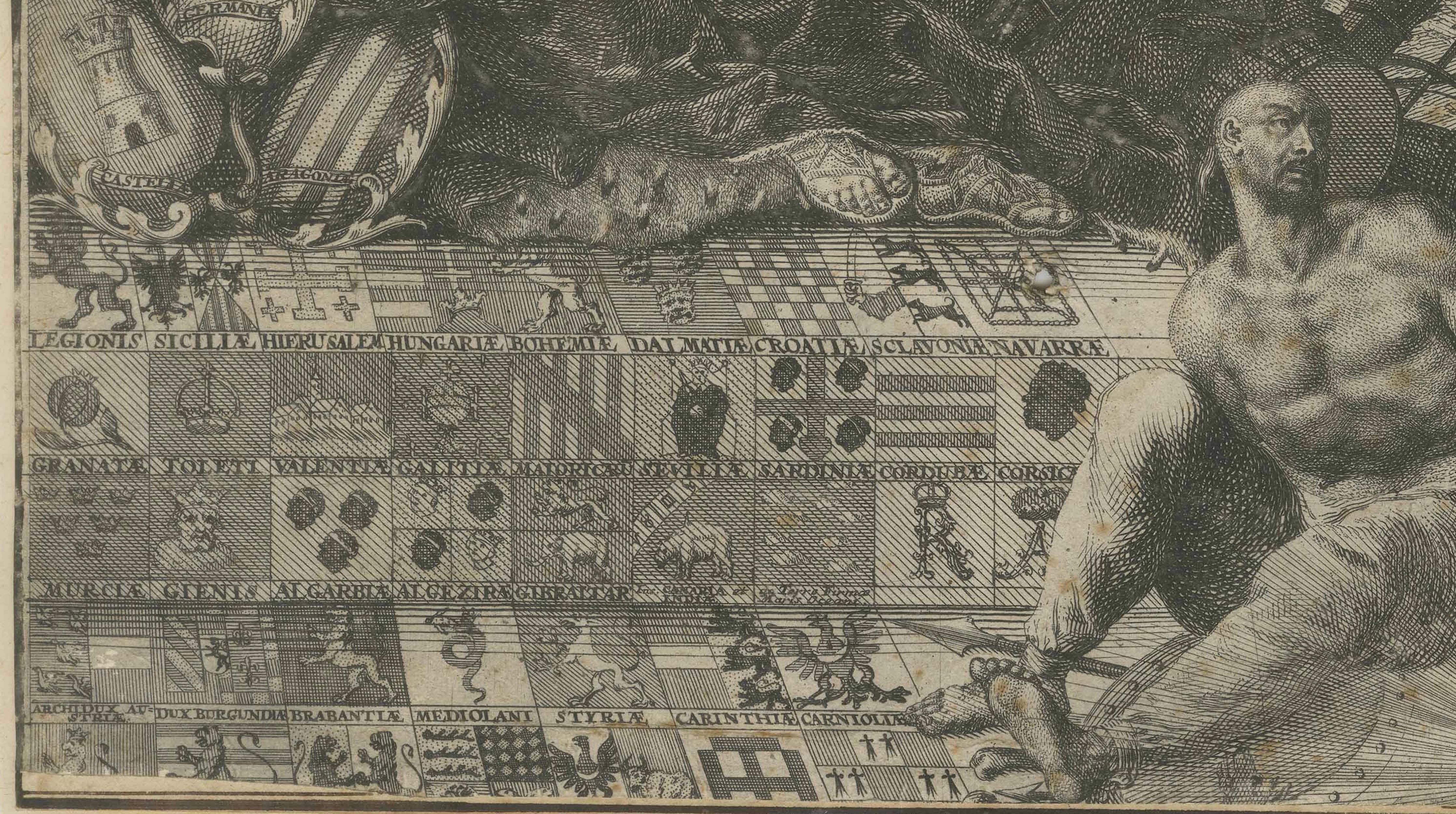 Allegory on the Reign of Habsburg Emperor Charles VI, Holy Roman Emperor, c.1720