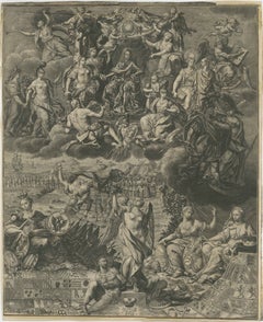 Allegory on the Reign of Habsburg Emperor Charles VI, Holy Roman Emperor, c.1720
