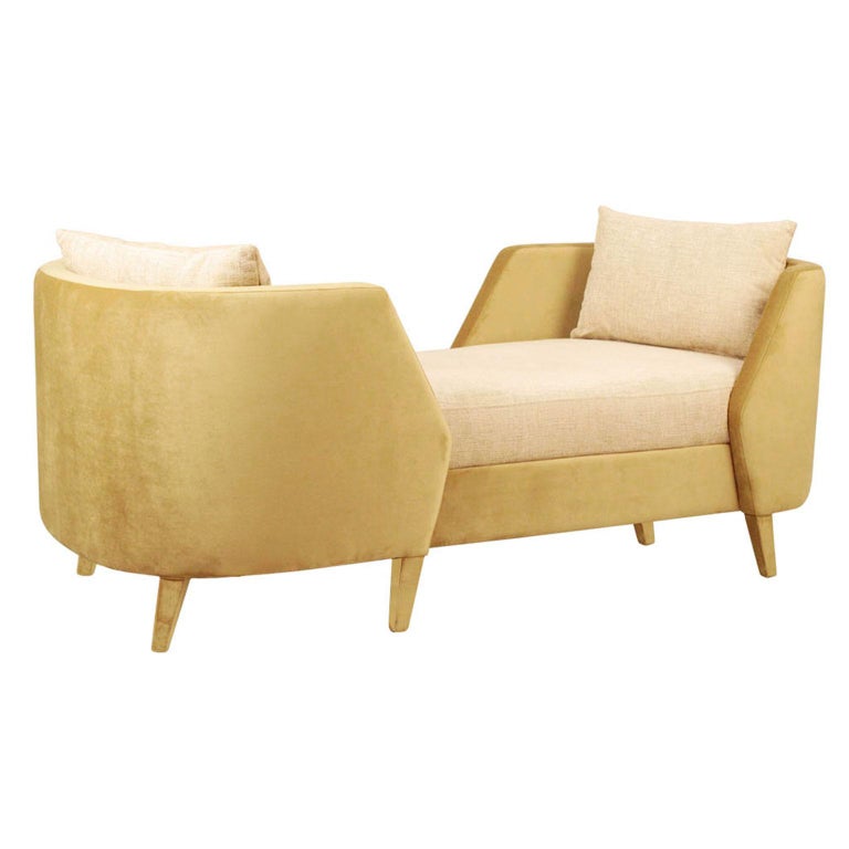 Allegra TwoSided Daybed Chaise Lounge at 1stDibs