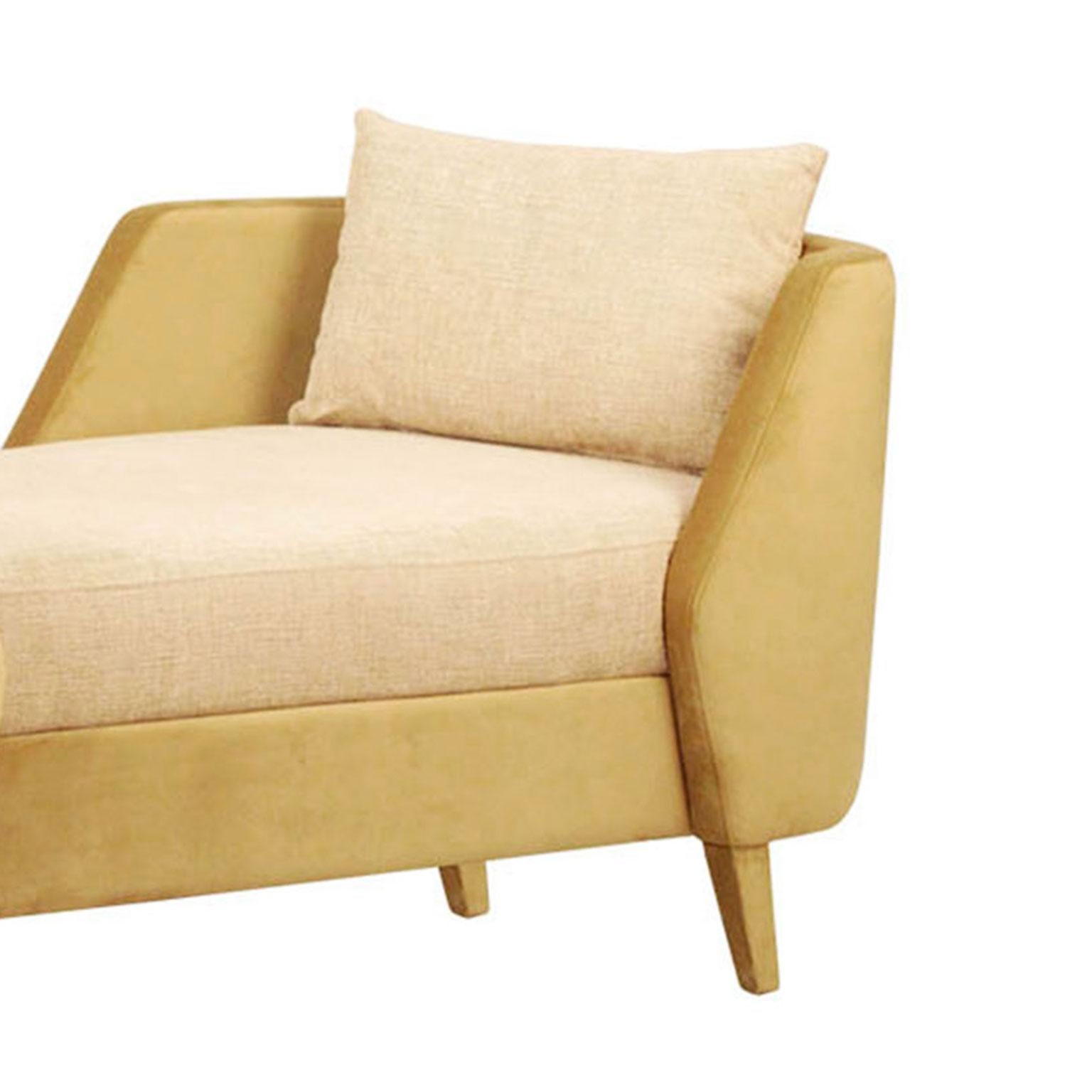Allegra Zweiseitiges Daybed Chaise Lounge (21. Jahrhundert und zeitgenössisch)