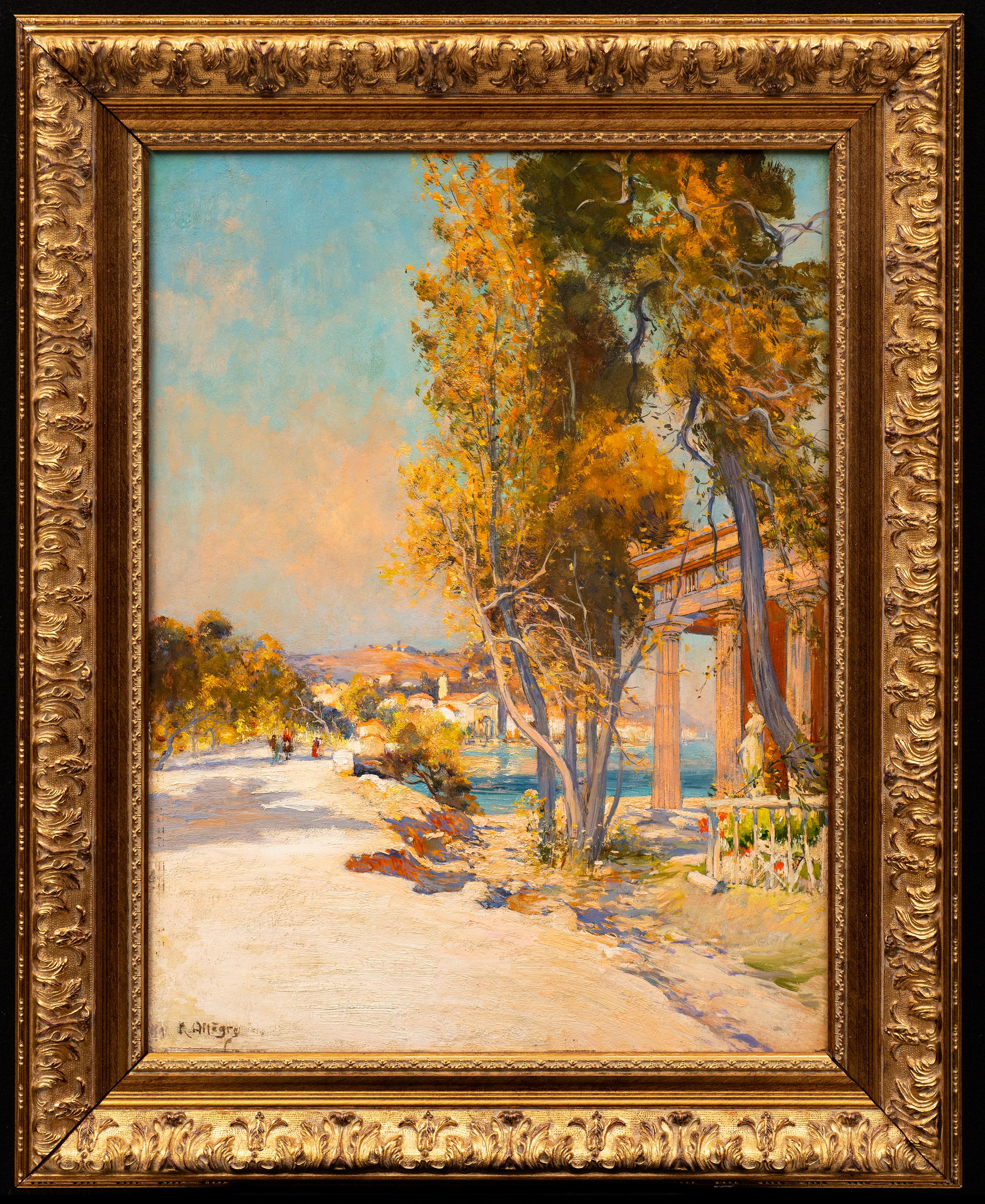 Allegre Raymond Landscape Painting - "En Provence" Raymond Allègre (1857-1933)