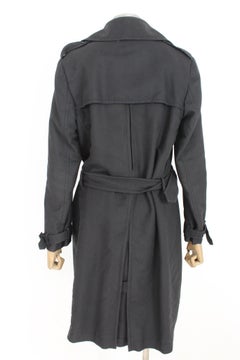 Allegri Black Classic Trench Coat