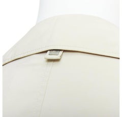 ALLEGRI City Nylon beige packable superlight black buttons coat IT48 M