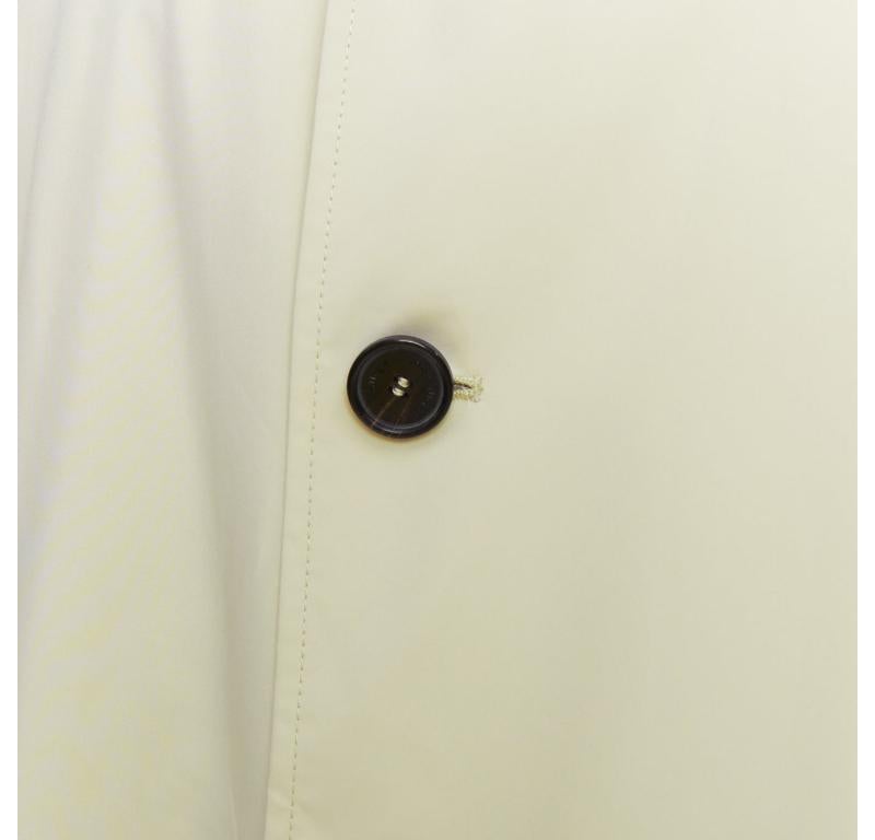 ALLEGRI City Nylon beige packable superlight black buttons coat IT48 M For Sale 4