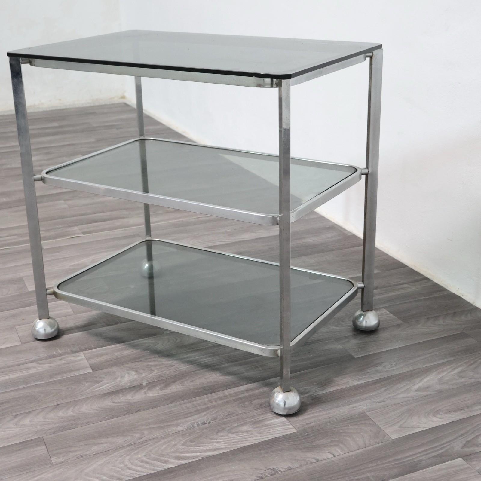 Allegri Parma Carrellino Multi Ripiano Vintage Design Anni '70 Modernariato en vente 3