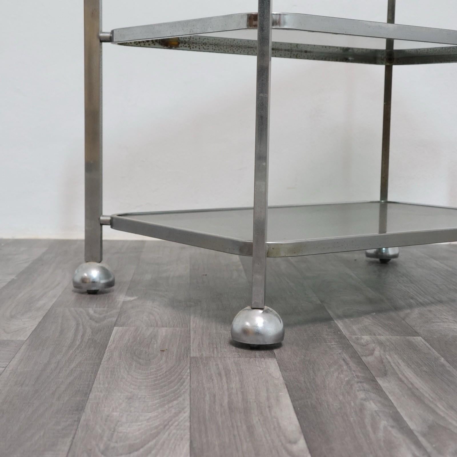 Allegri Parma Carrellino Multi Ripiano Vintage Design Anni '70 Modernariato Bon état - En vente à Taranto, IT