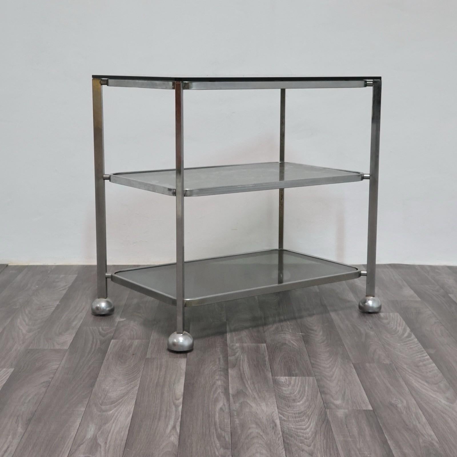 Allegri Parma Carrellino Multi Ripiano Vintage Design Anni '70 Modernariato en vente 1