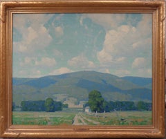  American Impressionist Artist Allen Dean Cochran Oil Painting Summer Catskills 