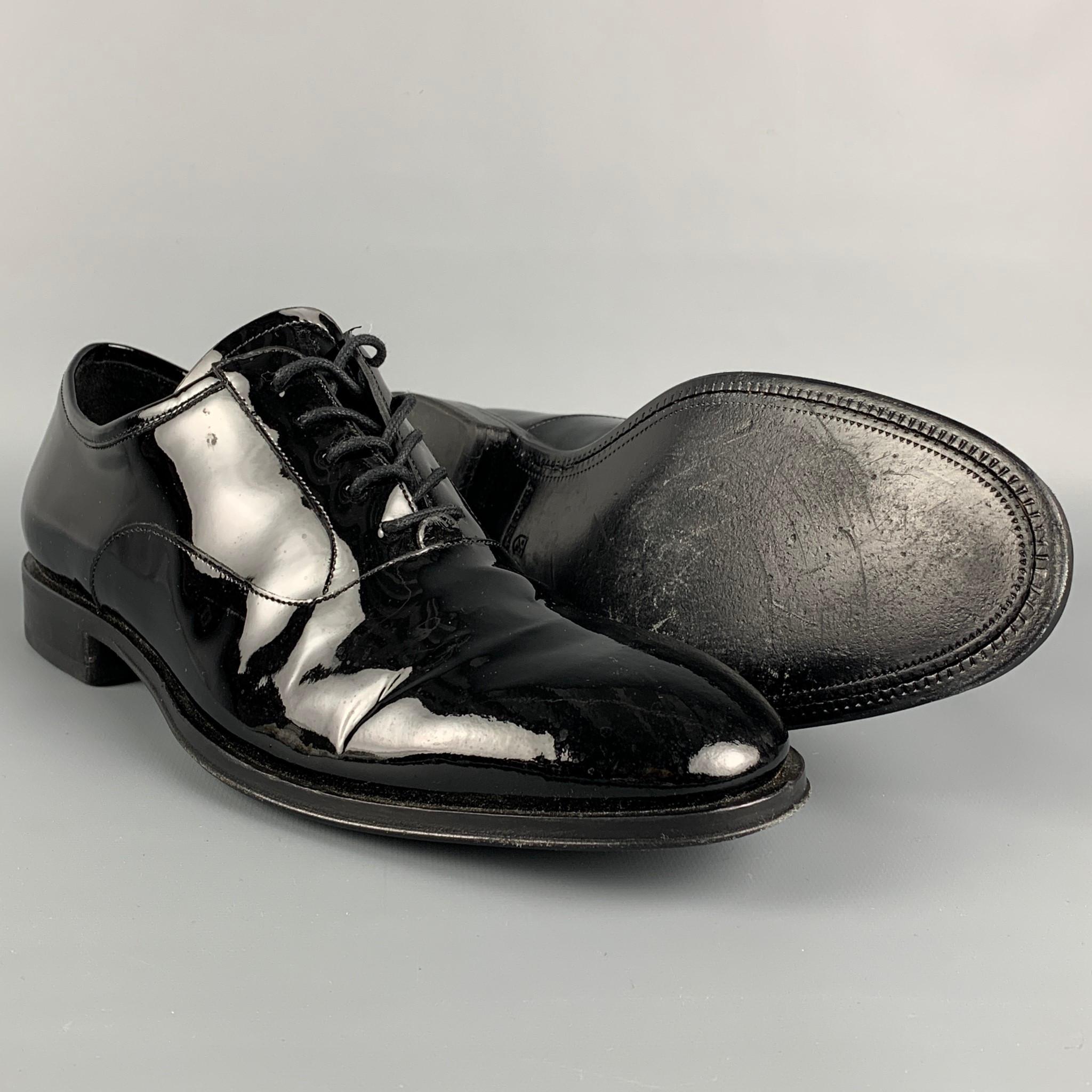 ALLEN EDMONDS Size 10 Black Leather La Scala Lace Up Shoes For Sale at  1stDibs