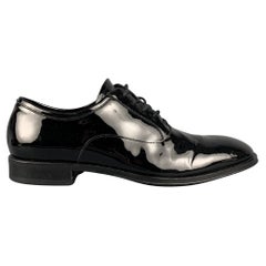 ALLEN EDMONDS Size 10 Black Leather La Scala Lace Up Shoes
