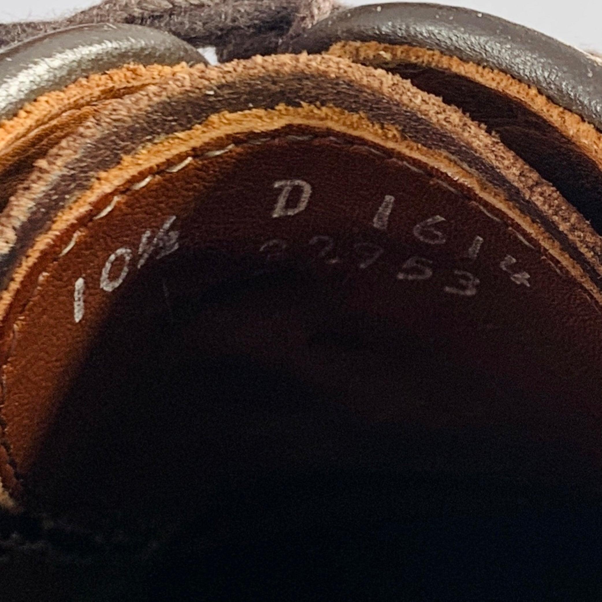 ALLEN EDMONDS Size 10.5 Strand Brown Perforated Suede Cap Toe Oxford Shoes For Sale 4