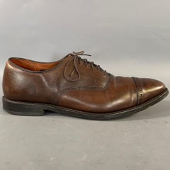 Zapatos Oxford con cordones de ALLEN EDMONDS, talla 11,5, de piel marrón