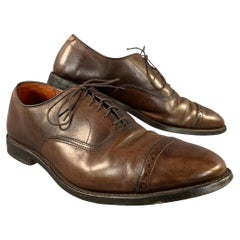 Zapatos Oxford con cordones de ALLEN EDMONDS, talla 11,5, de piel marrón