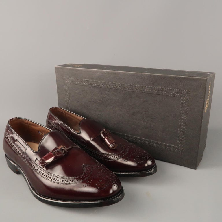 allen edmonds dark brown