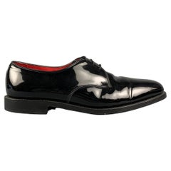 ALLEN EDMONDS Spencer Size 11.5 Black Leather Lace Up Shoes