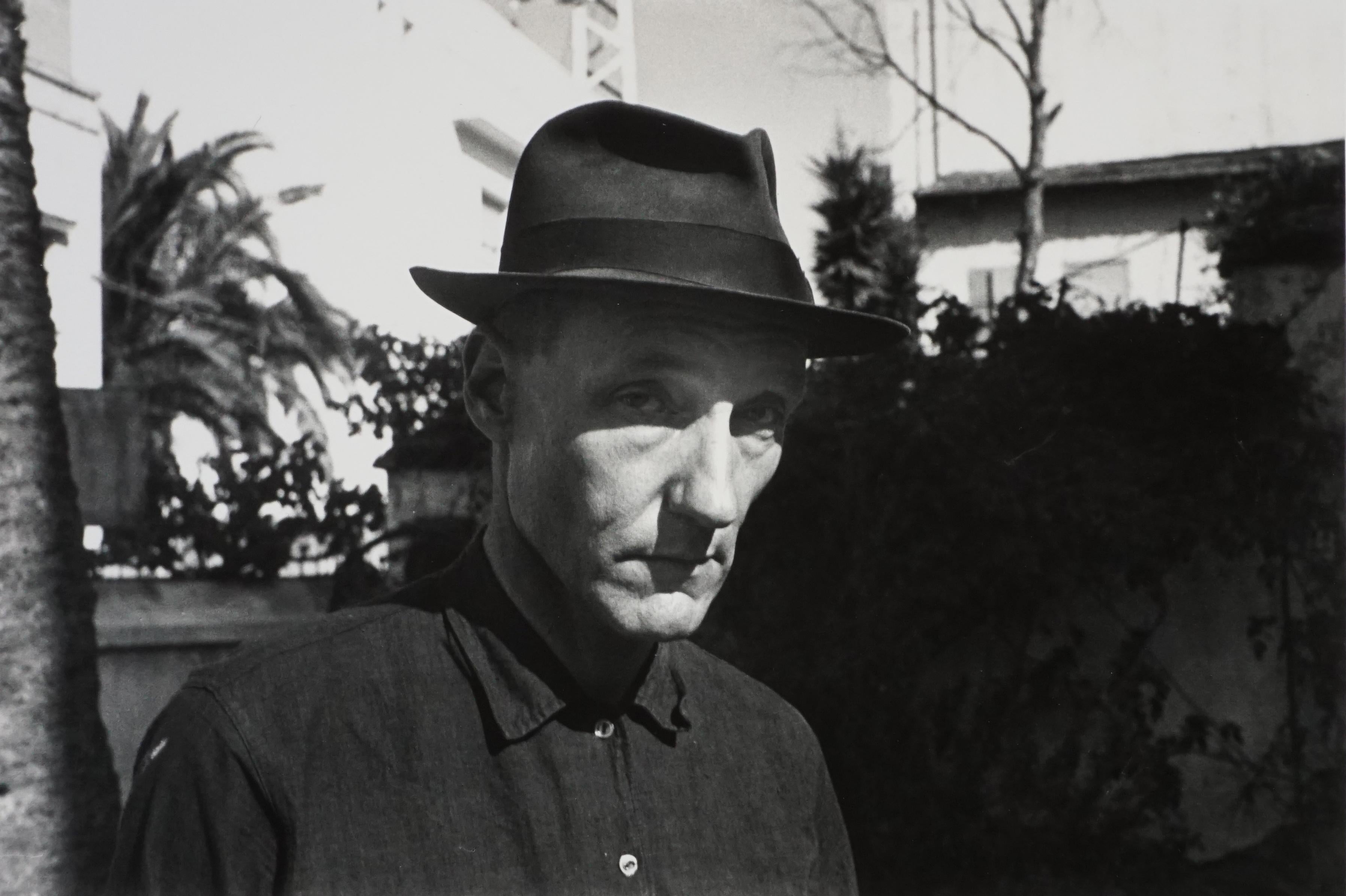 Allen Ginsberg Black and White Photograph - "William Burroughs, Slightly Zonked", Tanger , 1961