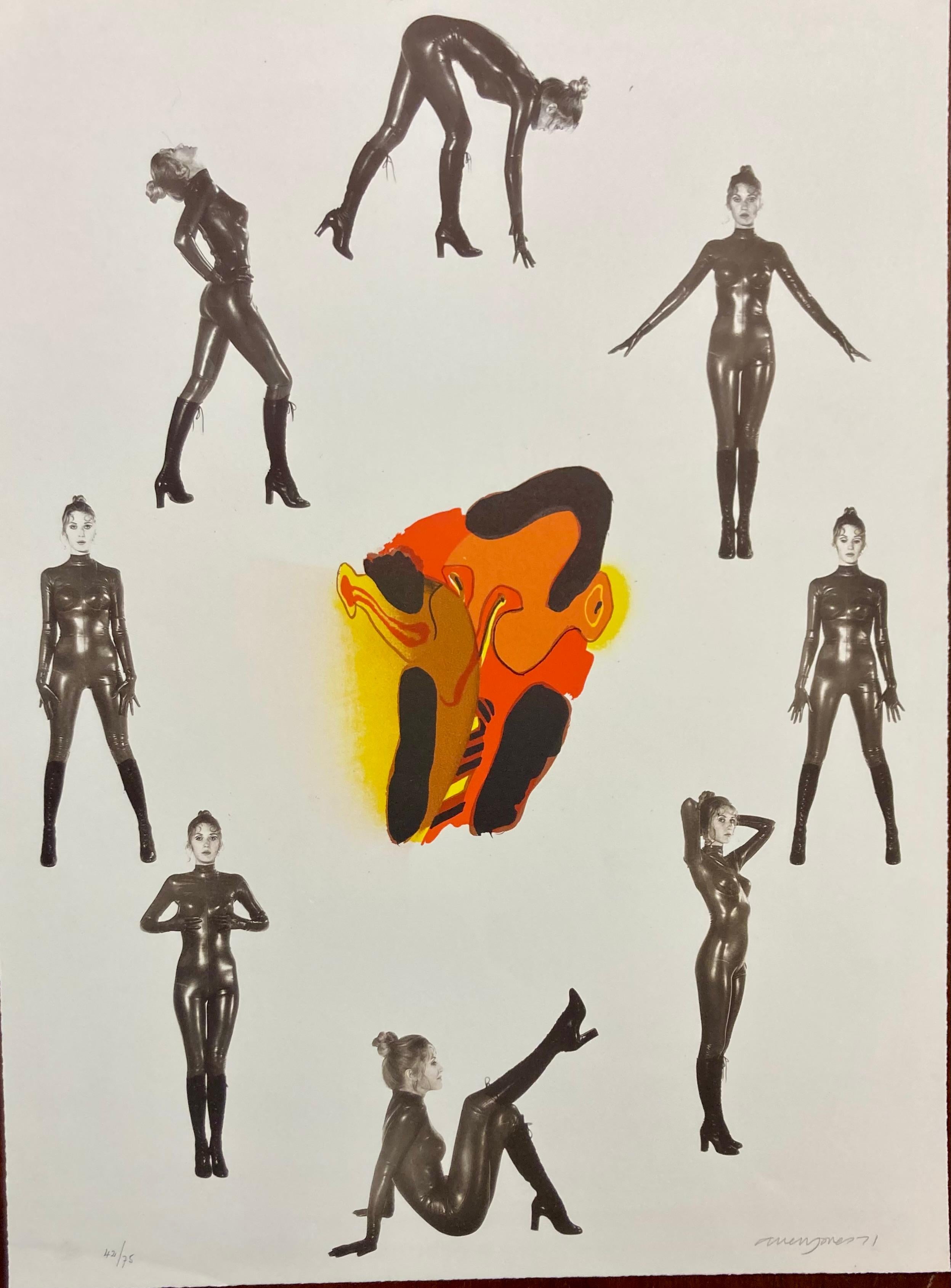 Album Portfolio, Plate IV - Print by Allen Jones