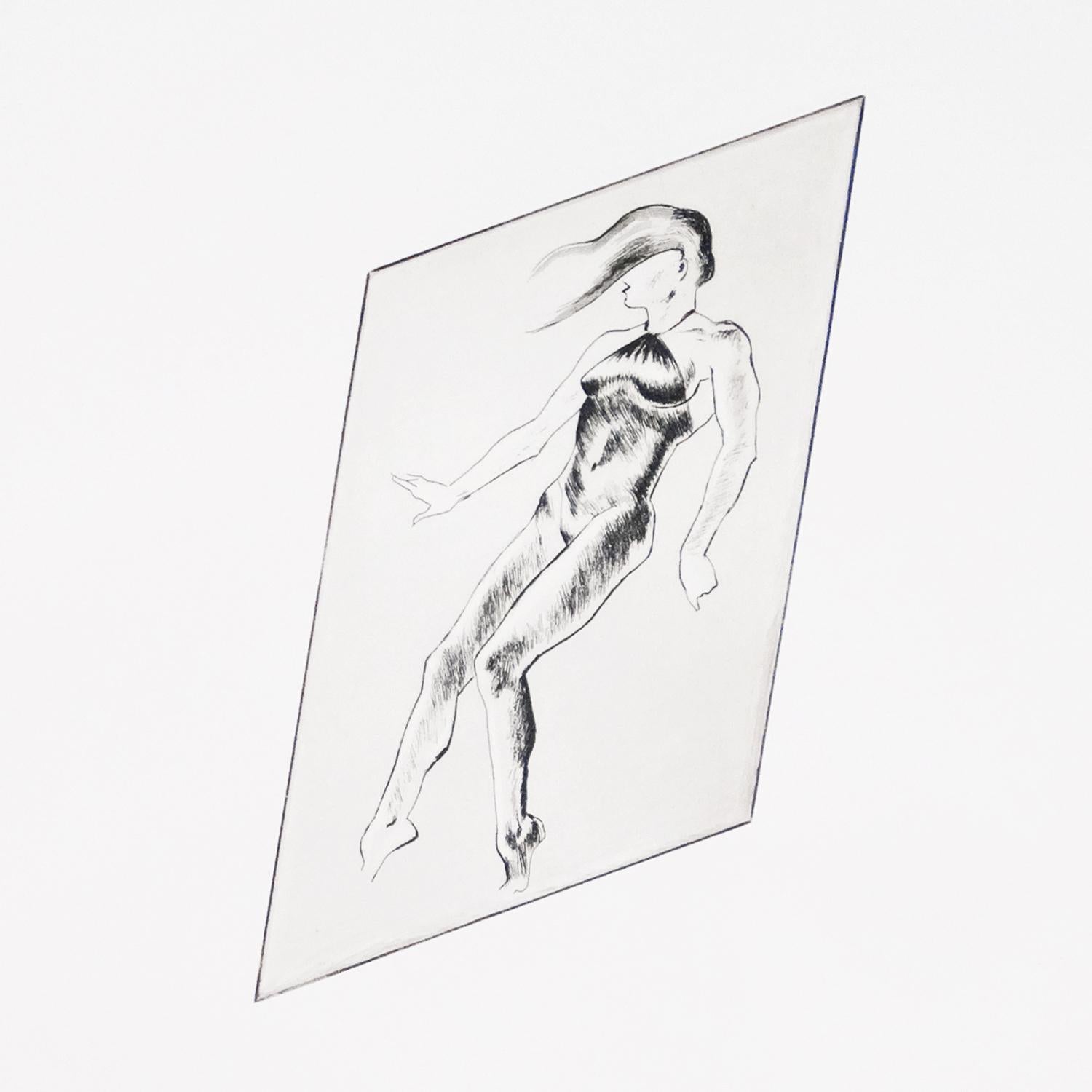 Allen Jones, Laufsteg-Fragment – 1998, Radierung, britische Pop-Art, signiert im Angebot 1