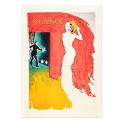 Vintage Allen Jones, Catwalk I - Etching in Colors, Pop Art, British Art, Signed Print