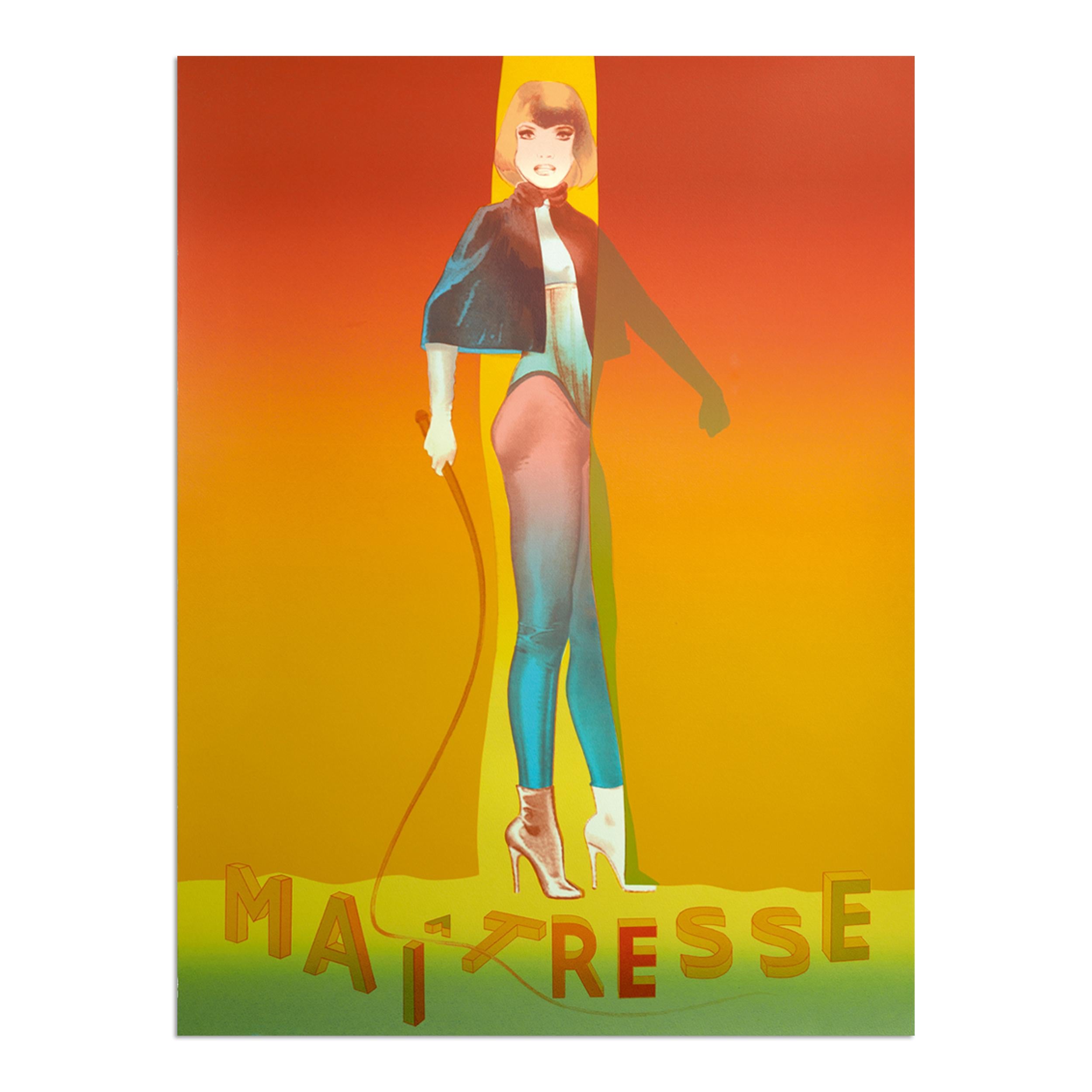 Allen Jones, Maîtresse Folio, Suite de quatre sérigraphies, Pop Art, Tirages signés 1