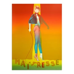 Allen Jones, What If, Maîtresse Folio Screenprint I, British Pop Art, Signed