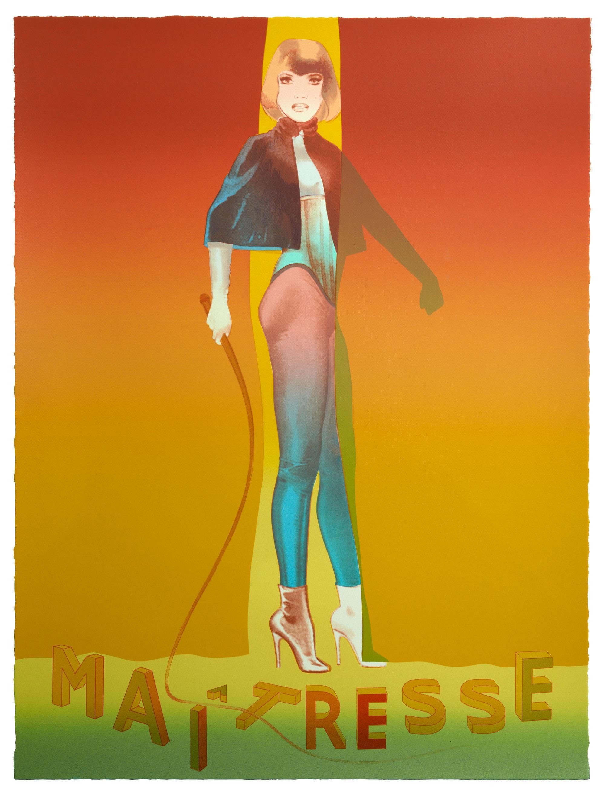 Figurative Print de Allen Jones - Maitresse I