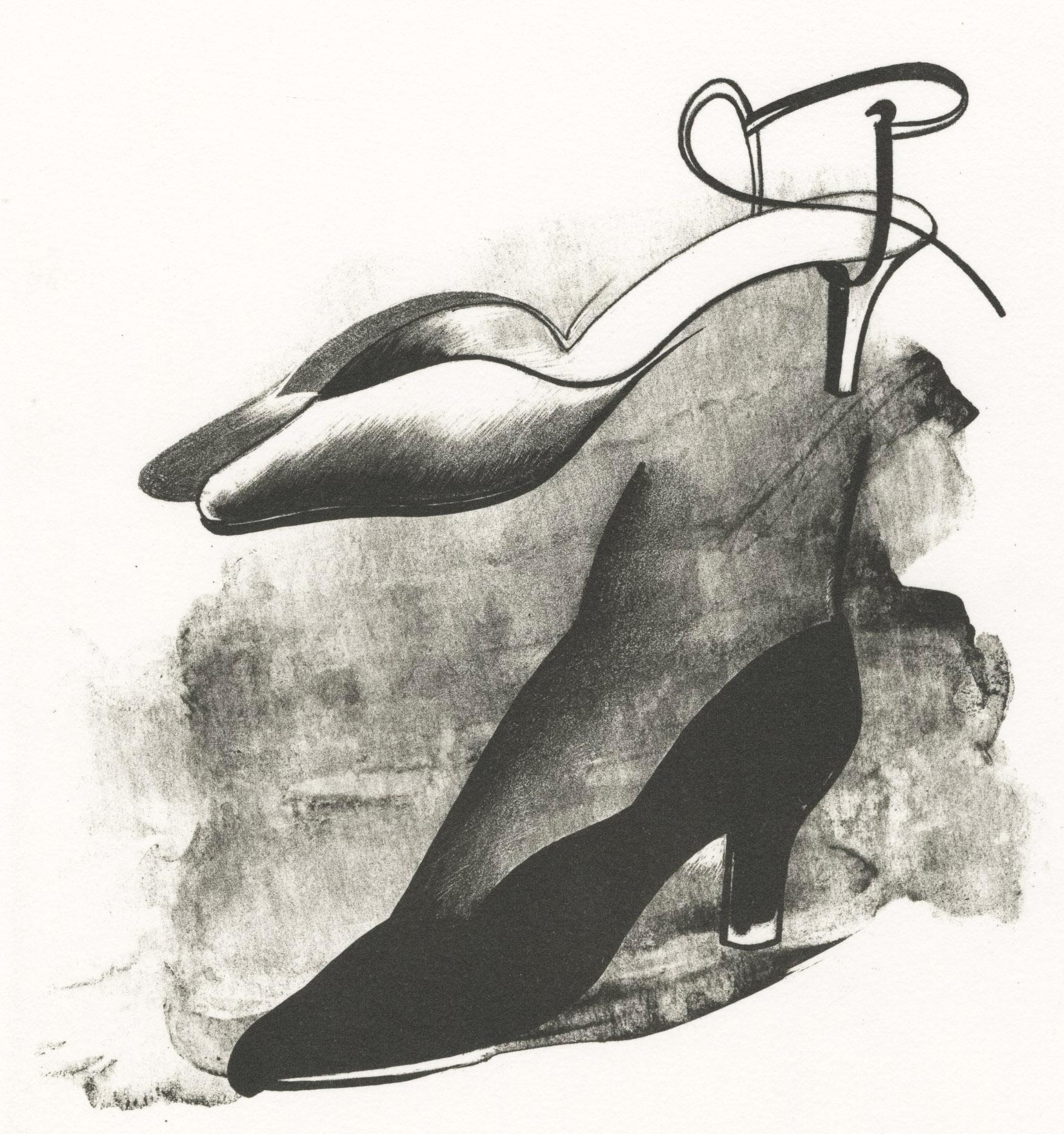 Shoe Box (D) - Print by Allen Jones