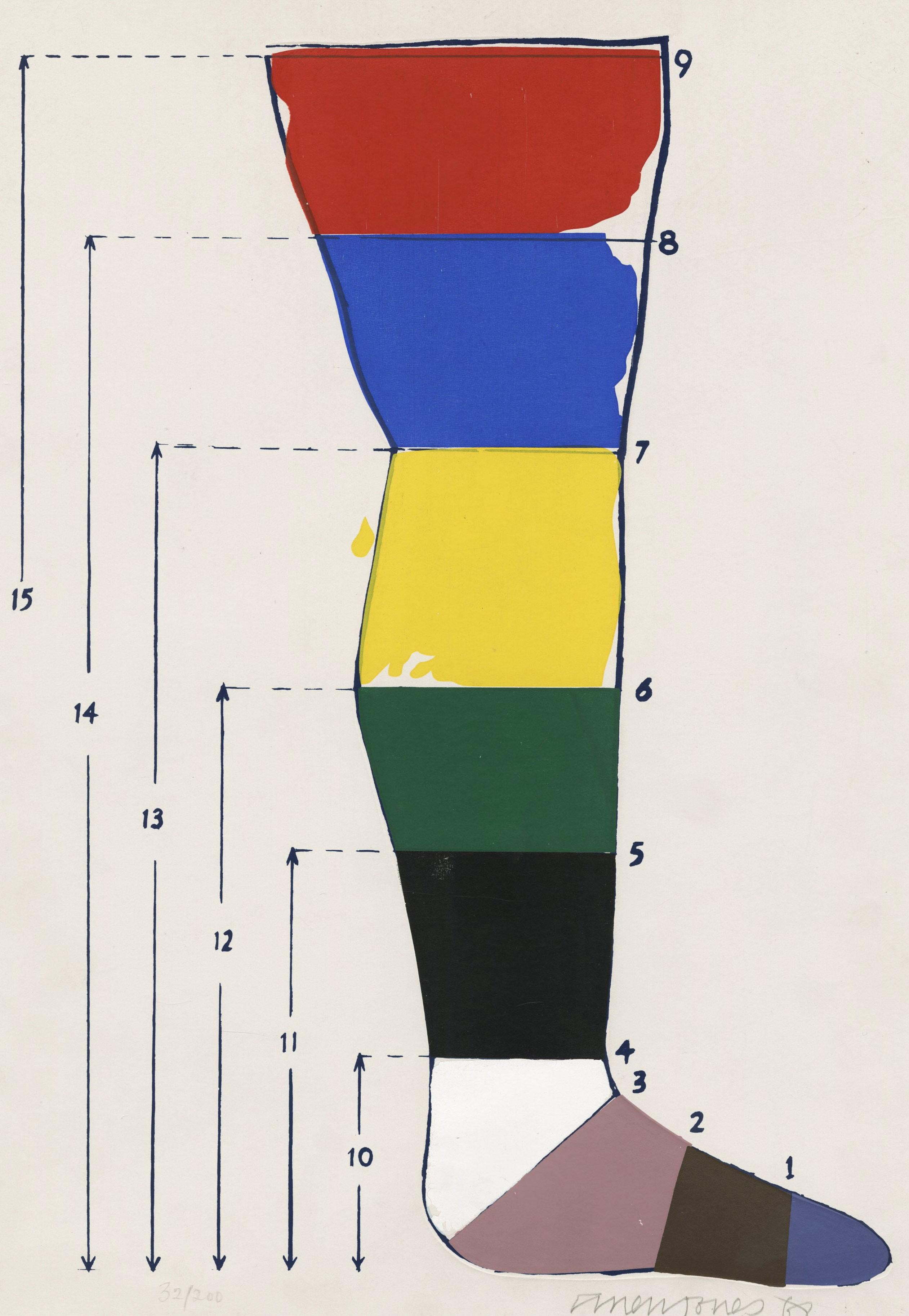 Schuhschachtel (Titelseite) – Print von Allen Jones
