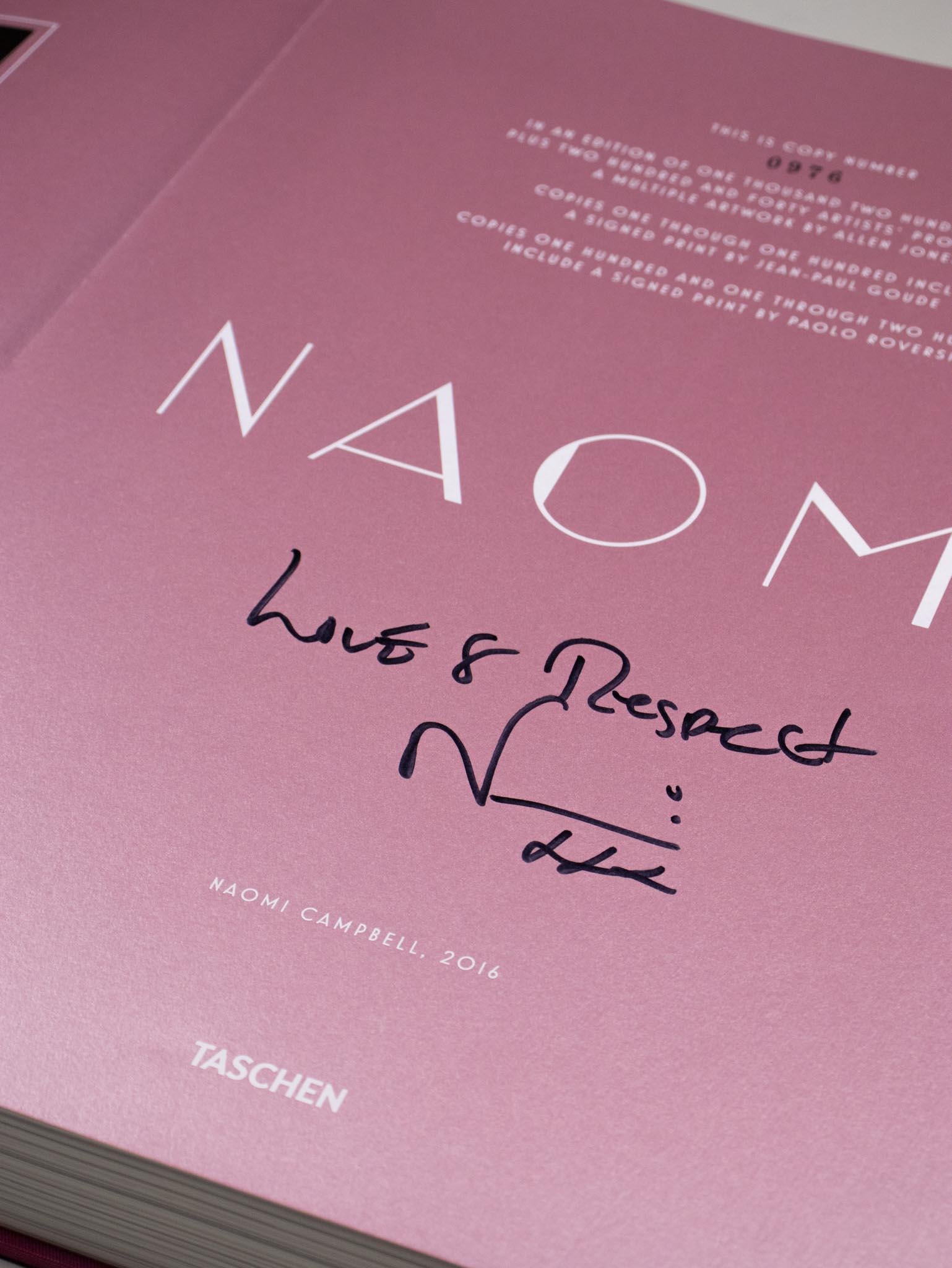 Naomi Campbell - Limited TASCHEN Collector's Edition with Acrylic Sculpture 1