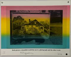 Konzeptkünstler Allen Ruppersberg Handgedruckte Lithografie Drucke & Fotografien