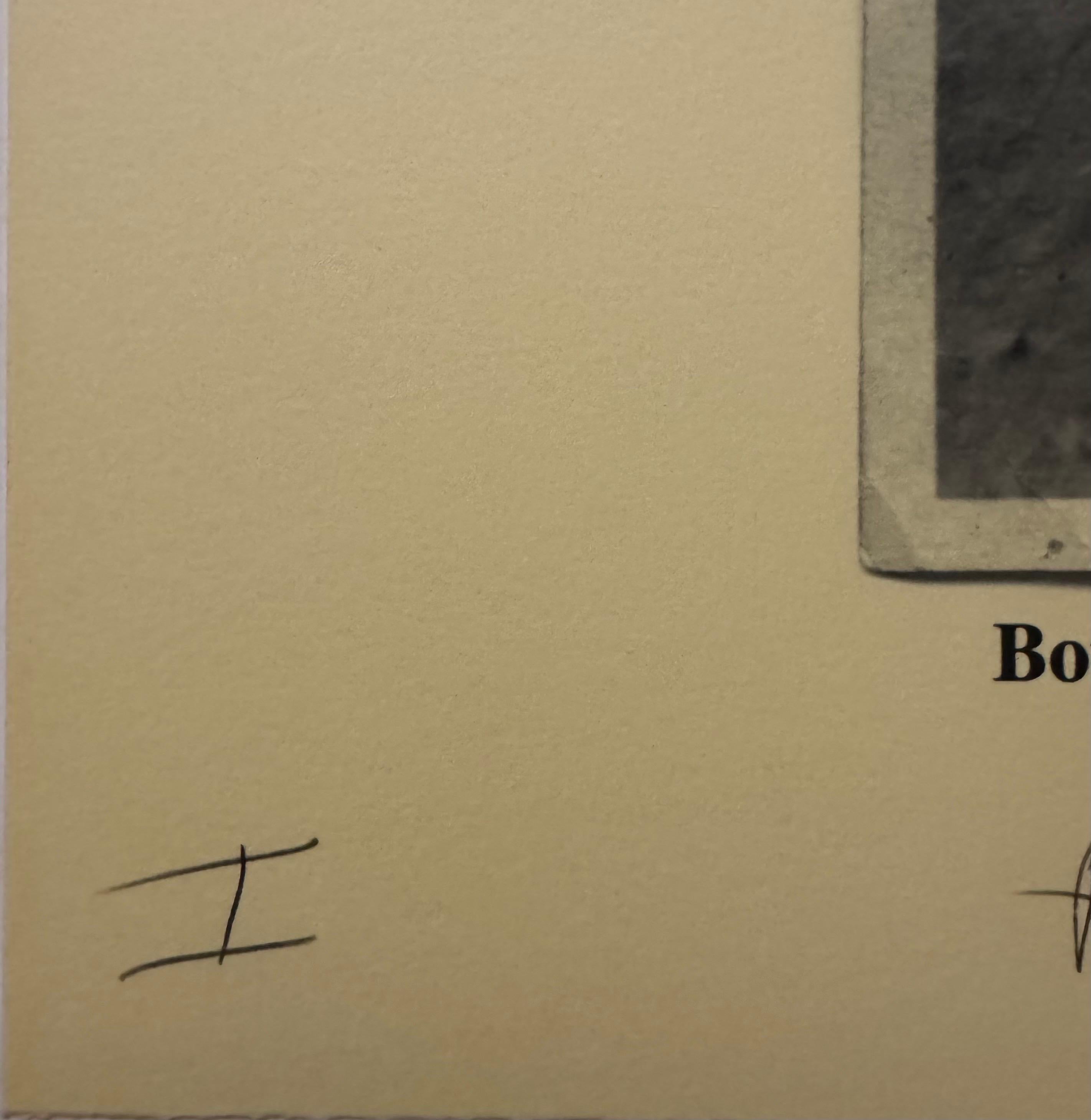 Conceptual Artist Allen Ruppersberg Hand Printed Lithograph Prints & Photographs For Sale 4