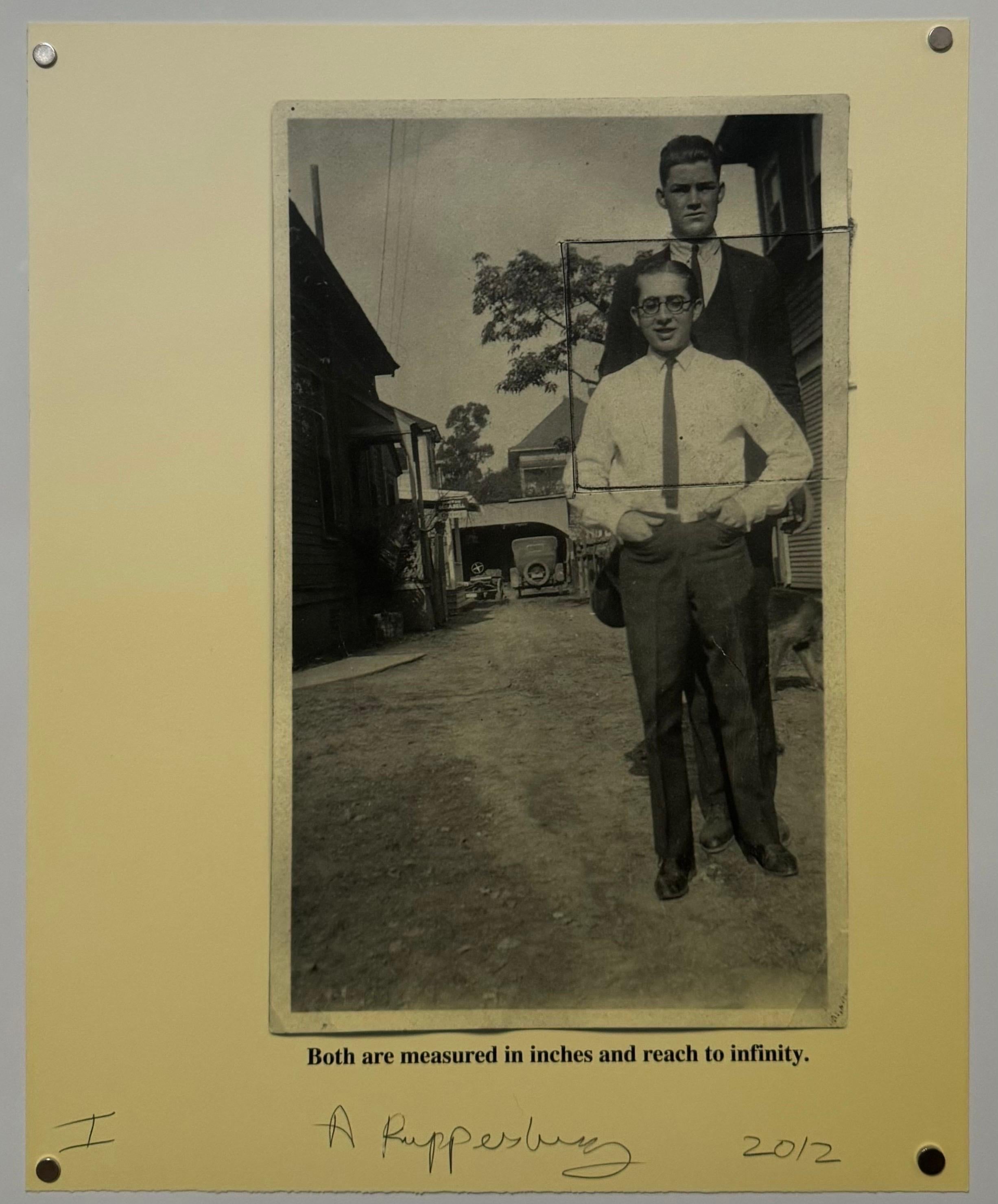 Allen Ruppersberg (American, 1944-)
Lithograph, Mixed media
From the Top Ten Historical Similarities (and Differences) Between Prints and Photographs.
This sale is of one print not the complete portfolio.
2012
Published by Landfall Press
Edition of