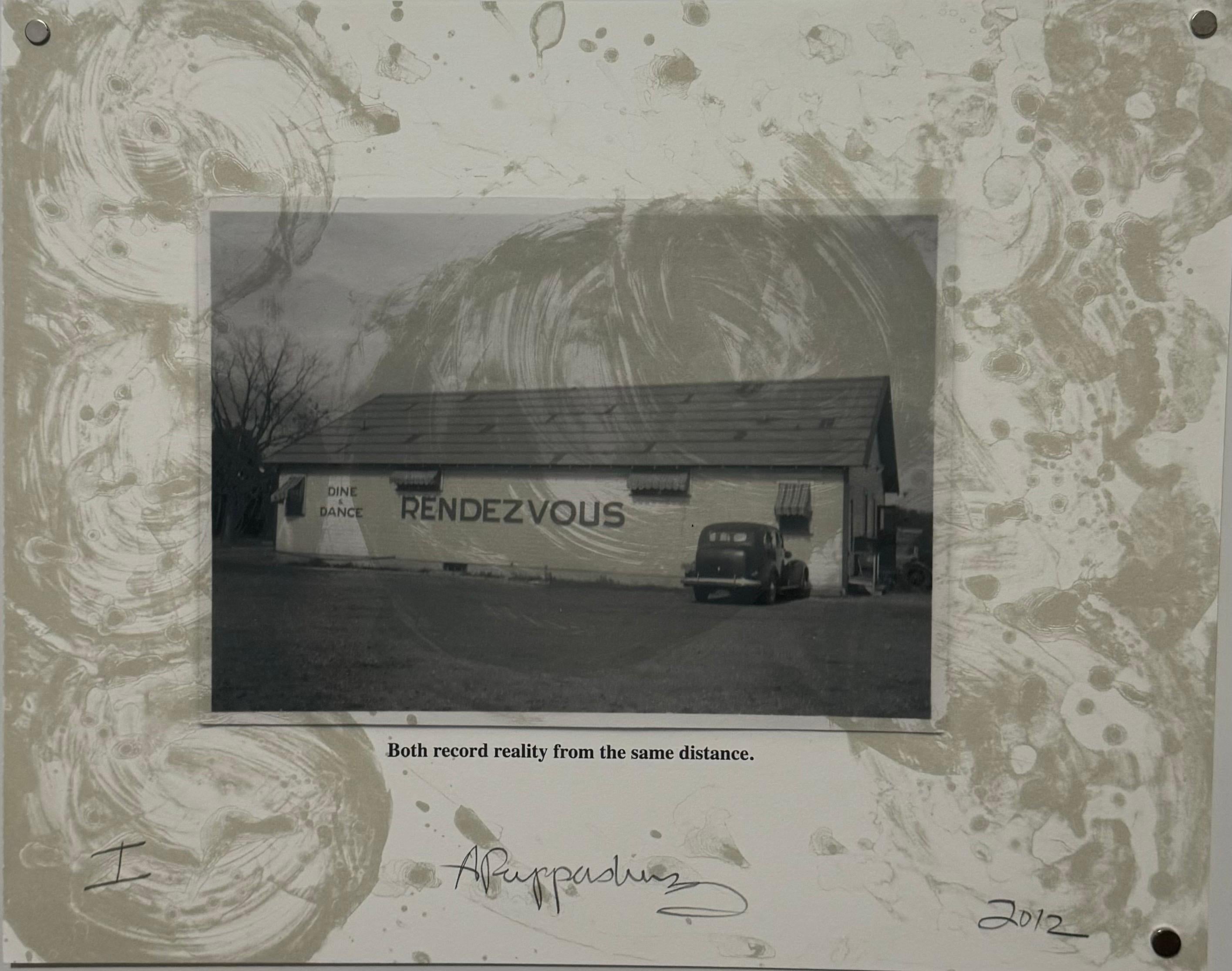 Artistics Allen Ruppersberg Lithographies imprimées à la main Gravures et photographies