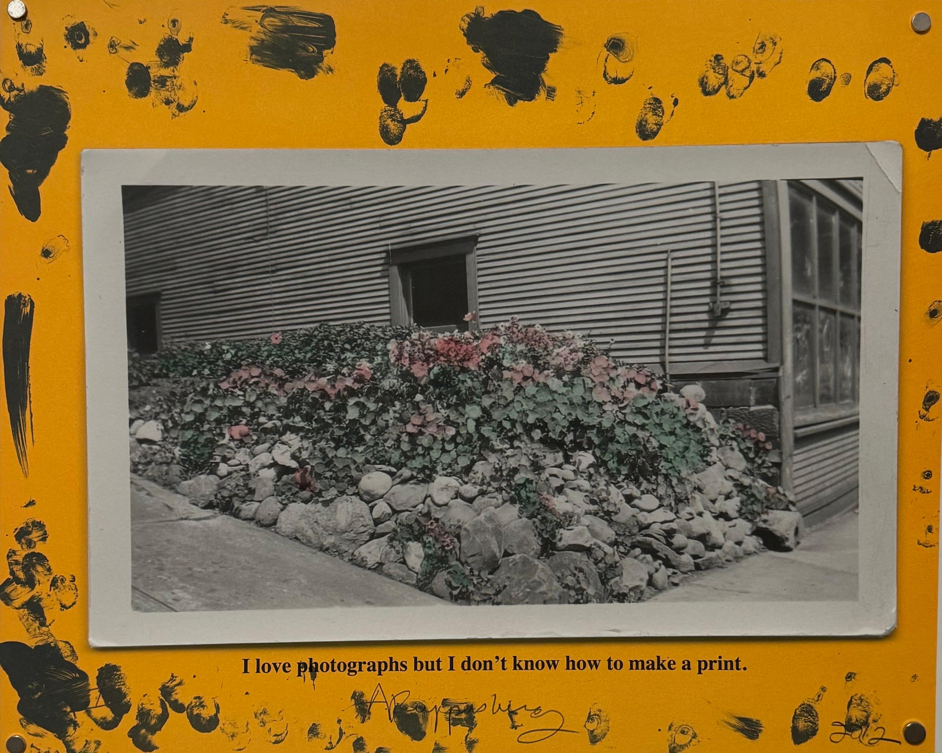 Artistics Allen Ruppersberg Lithographies imprimées à la main Gravures et photographies