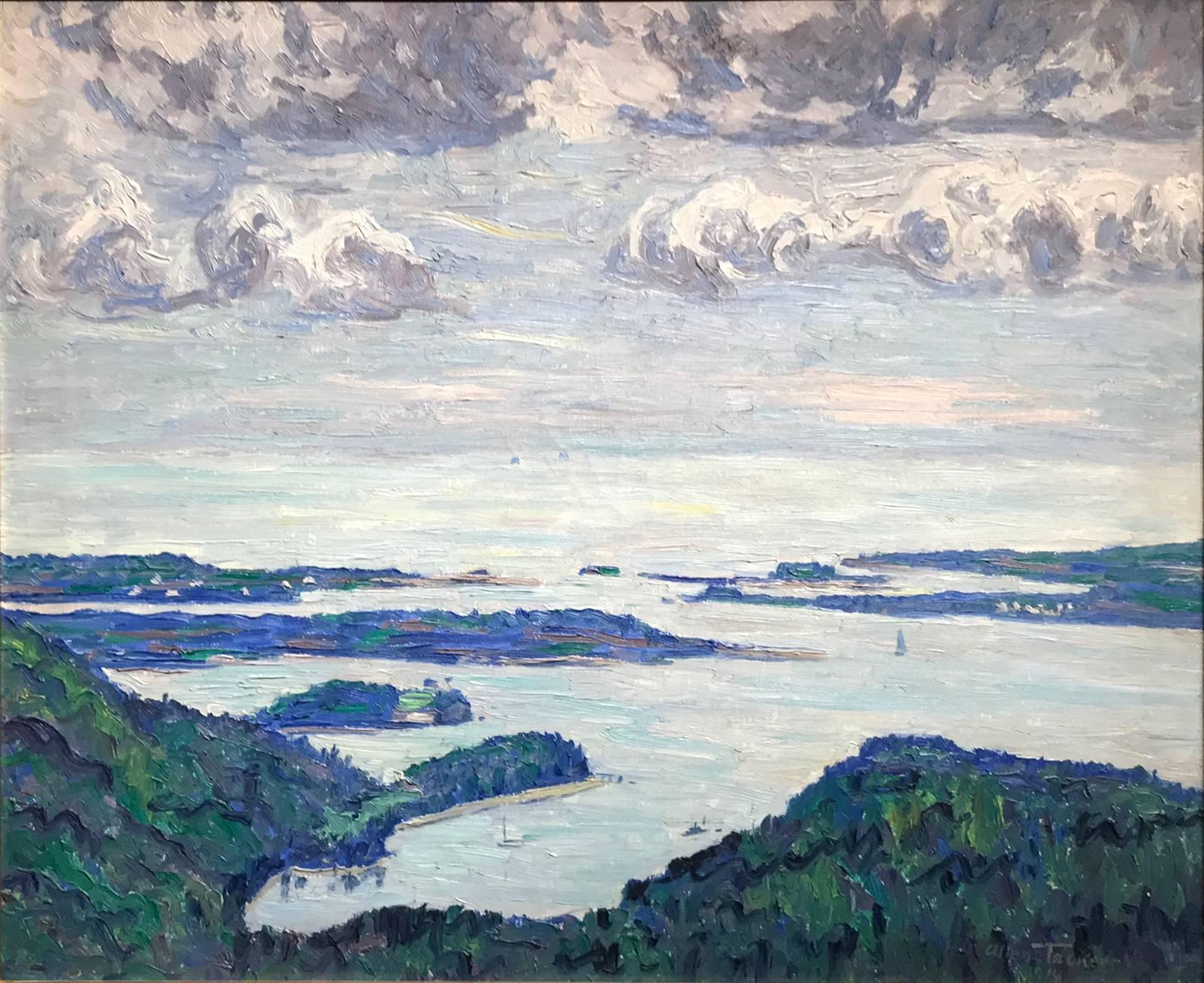 Mount Desert Island, Maine, 1914 - Painting by Allen Tucker